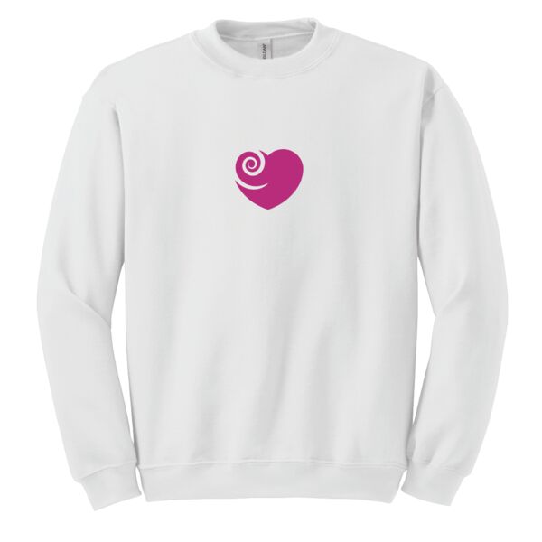 Spiral White Crewneck Thumbnail