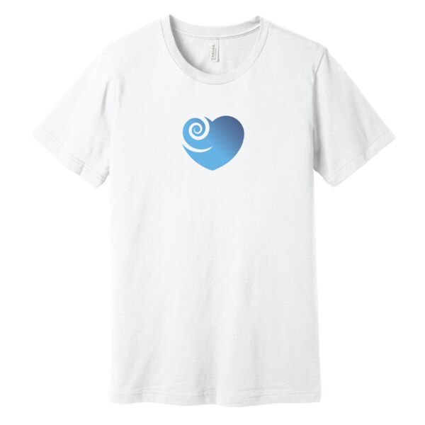 Spiral Everyday Hero Shirt Blue Heart Thumbnail