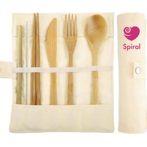 Bamboo Cutlery Set Thumbnail
